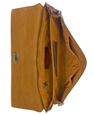 Belvi French Hydrangeas Printed Top Handle Crossbody Bag