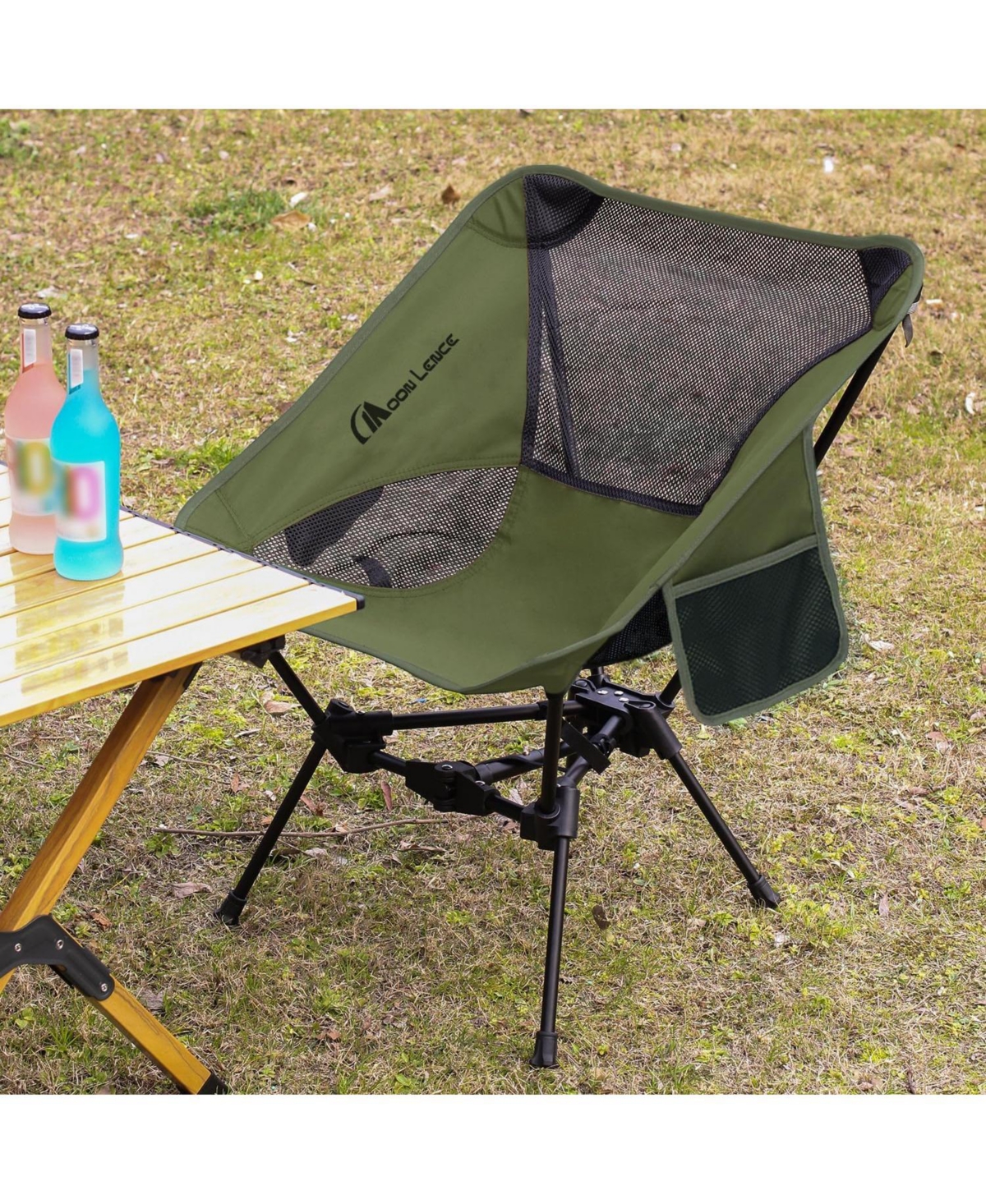 Piscifun Portable Camping Chair Backpacking - The 4th Generation Ultralight Folding -Lightweight Foldable Chairs for Hiking Beach