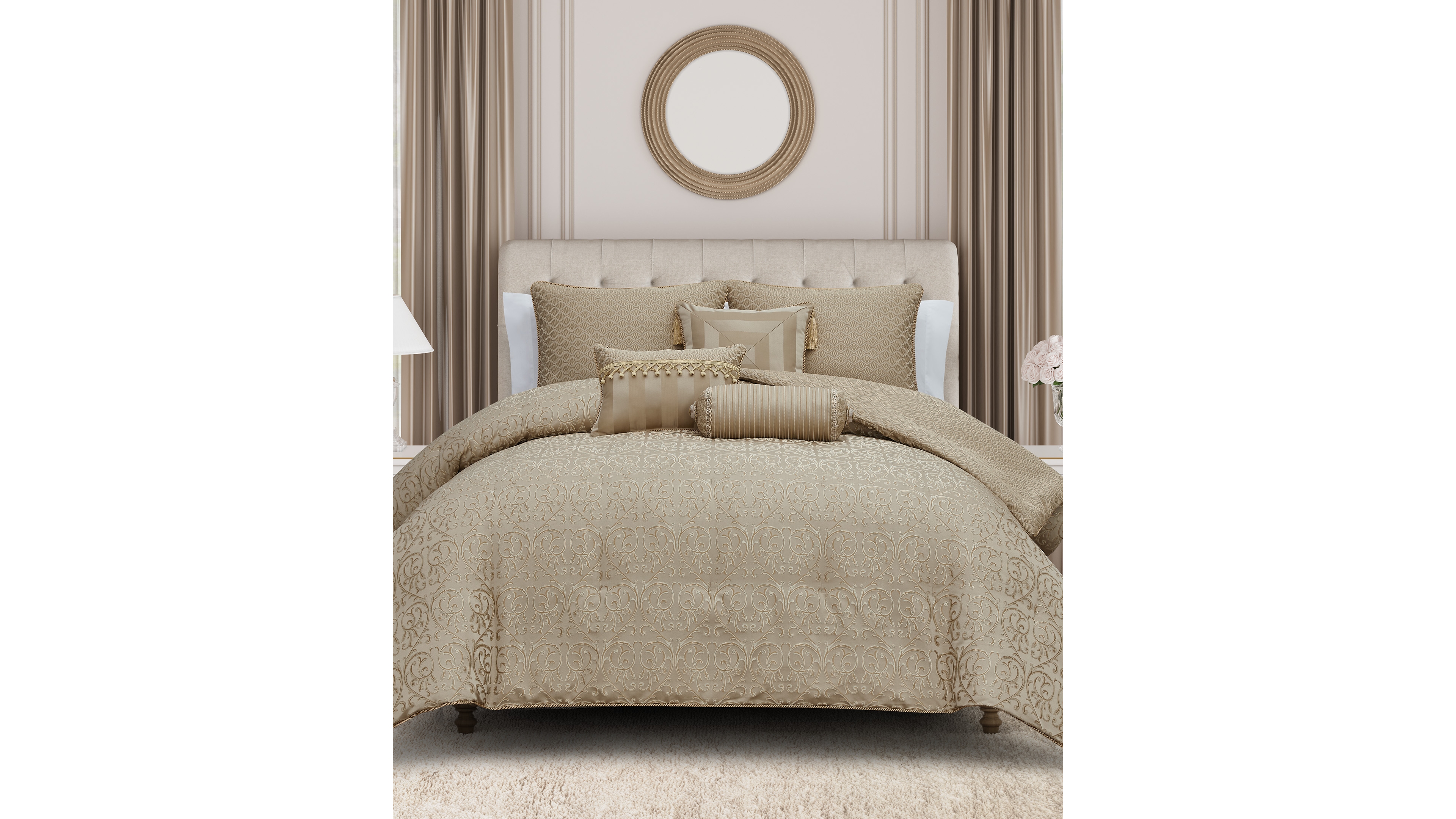 Waterford Anya Soft 3-Pc. Comforter Set, Queen