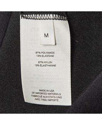 Women's Black Jersey Sleeveless Bodycon Dress