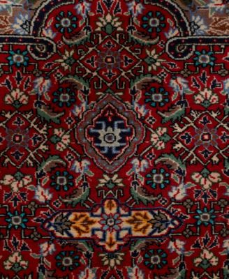 Persian Kashan Silk 4' 5" x 7' 6" Area Rug