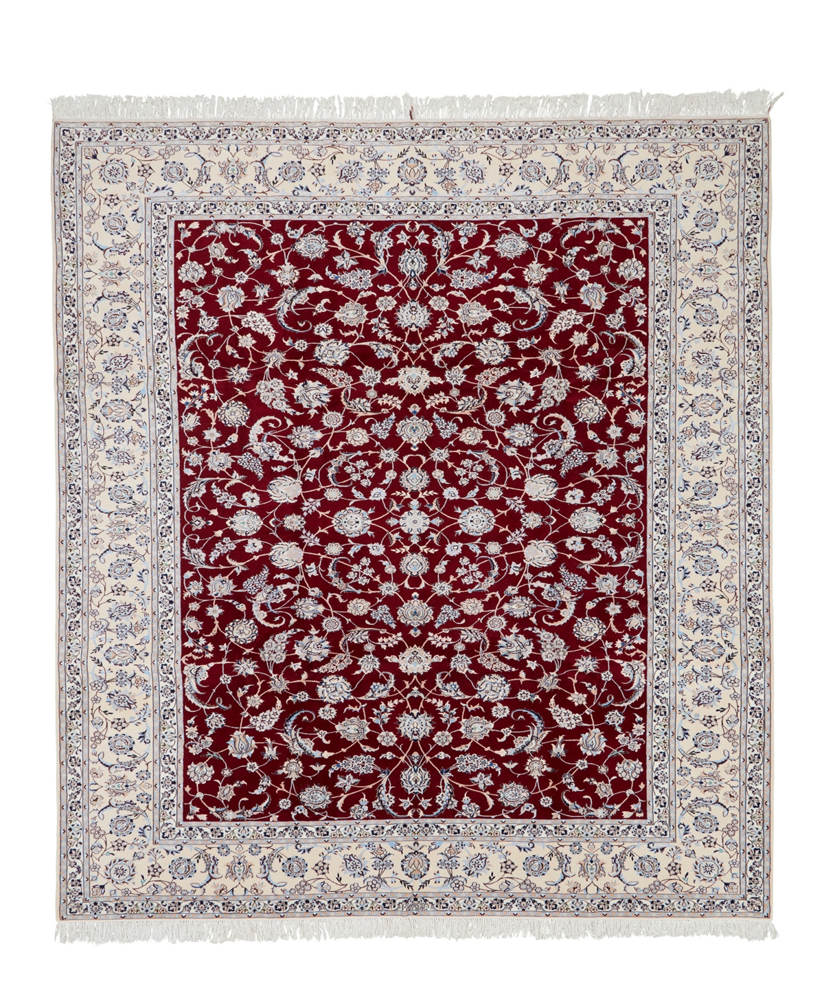 Adorn Hand Woven Rugs Persian Nain 8' 8" x 11' 9" Area Rug