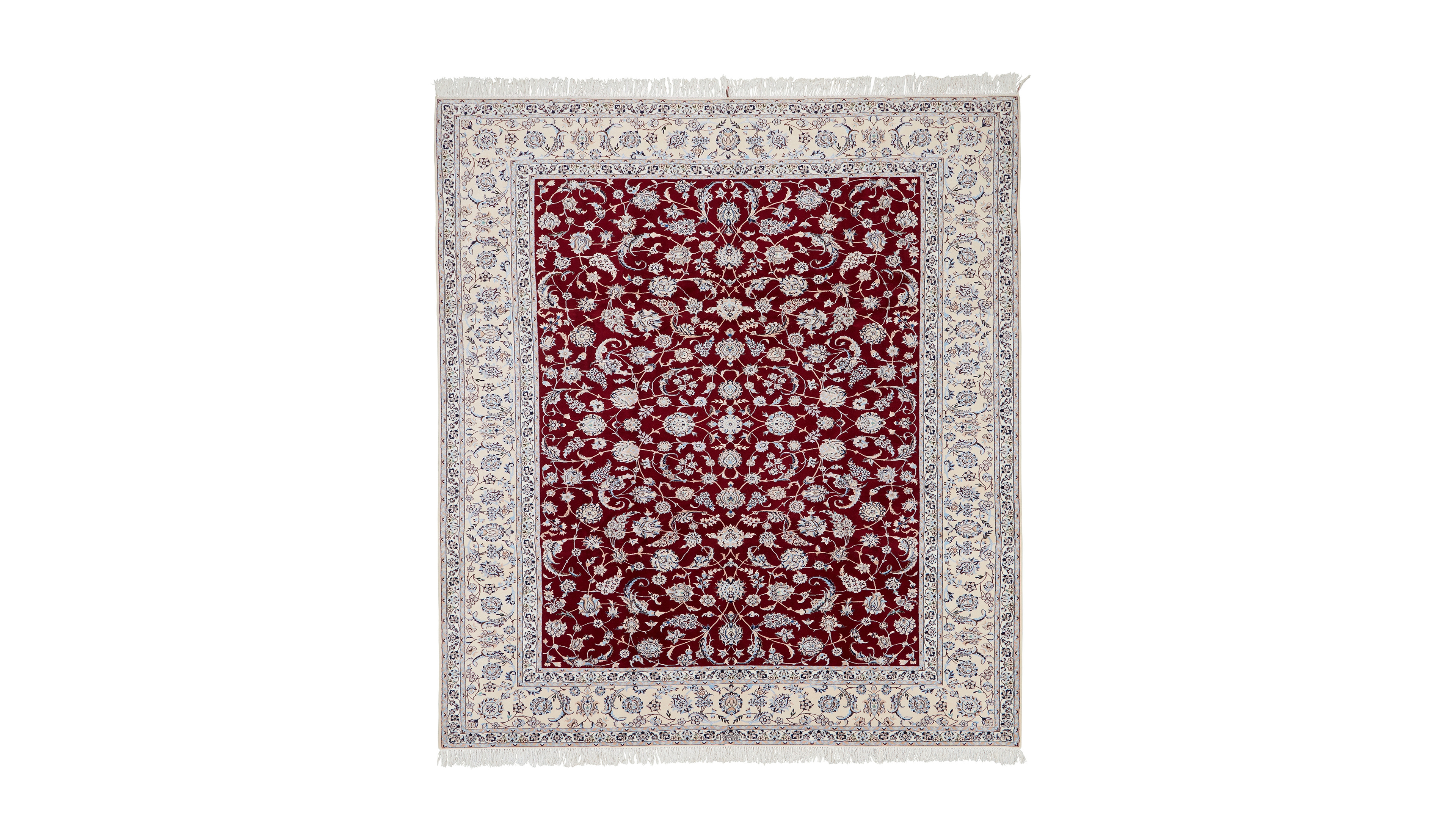 Adorn Hand Woven Rugs Persian Nain 8' 8" x 11' 9" Area Rug