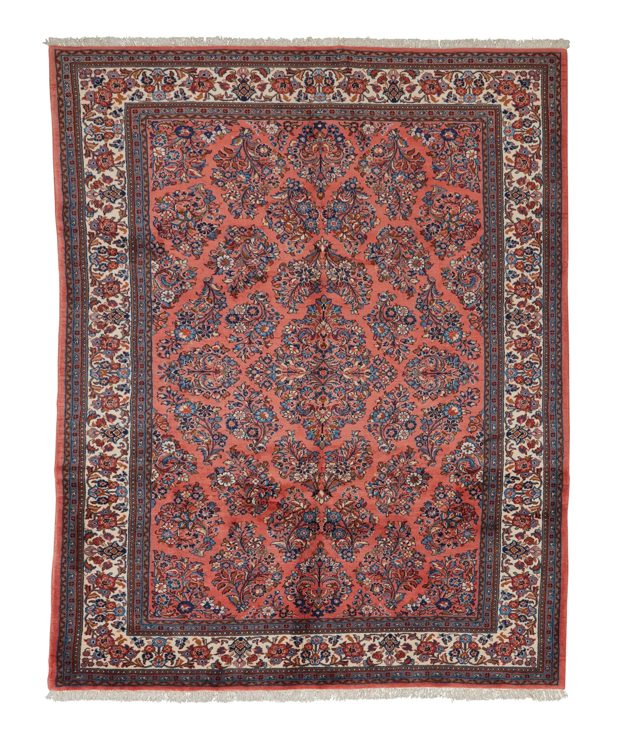 Adorn Hand Woven Rugs Persian Sarouk 6' 4" x 10' 0" Area Rug