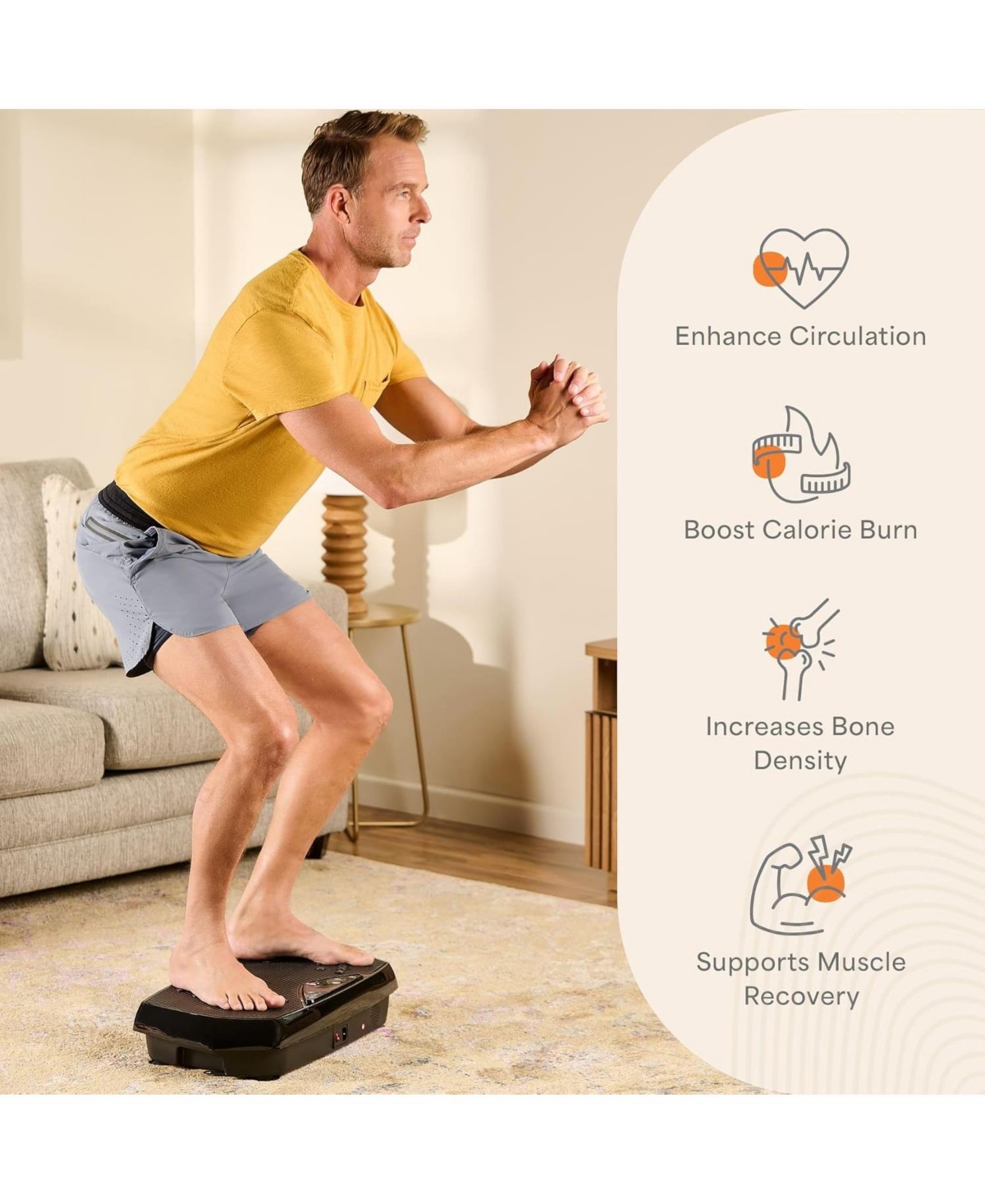 LifePro Vibration Plate with Magnetic Acupoints – Full Body Workout & Lymphatic Drainage Machine
