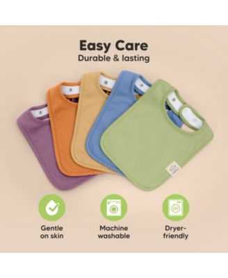 8-Pack Coast Baby Bibs for Boy, Girl, Drool Bibs, Baby Bib for Girls, Boys