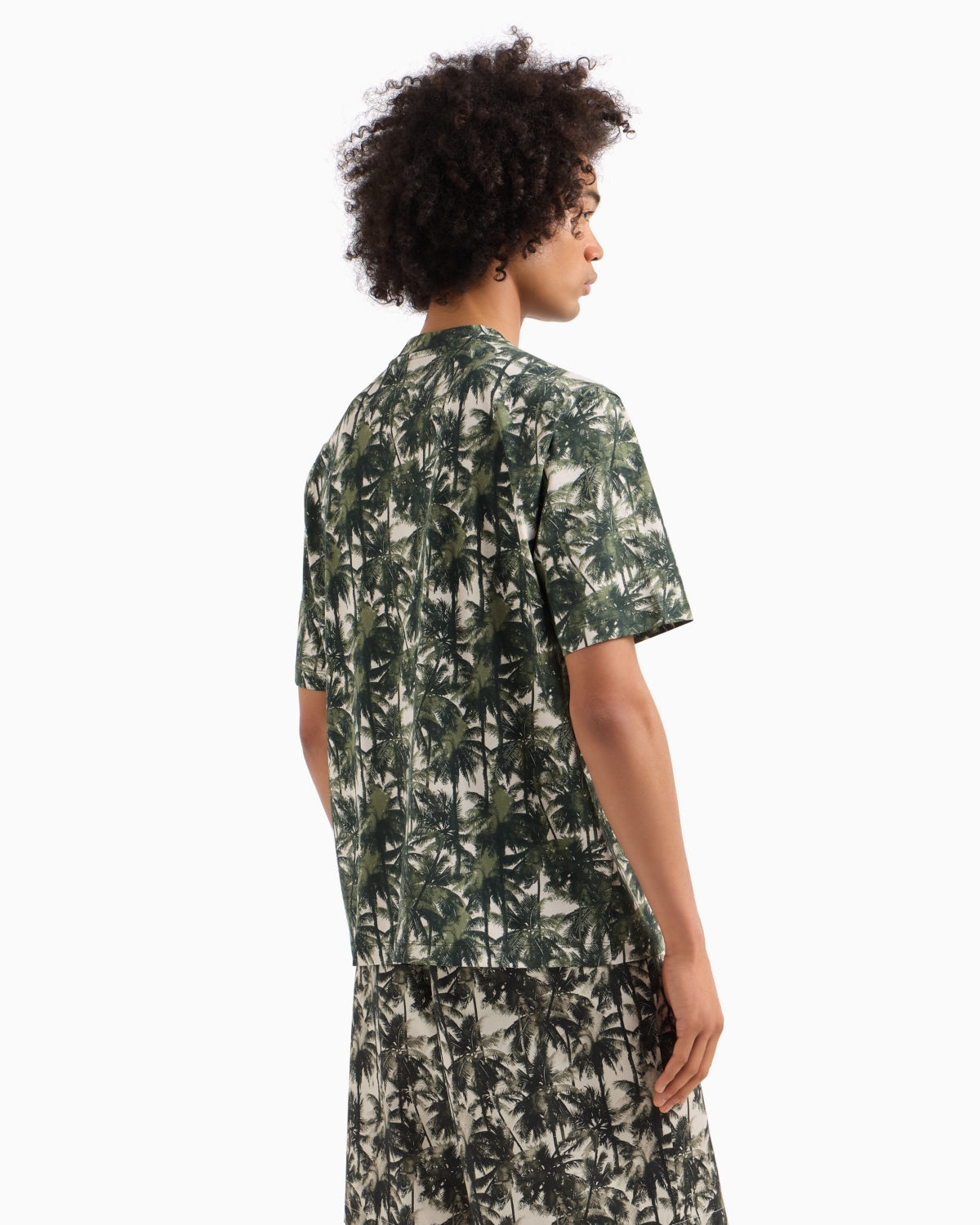 A|X Armani Exchange Men's Palm-Print T-Shirt