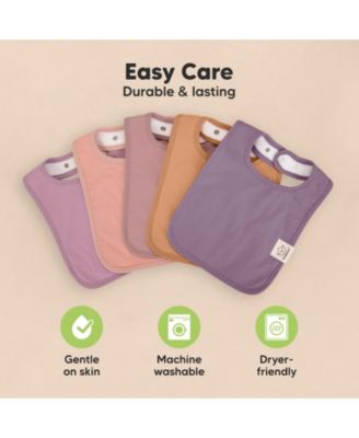 8-Pack Coast Baby Bibs for Boy, Girl, Drool Bibs, Baby Bib for Girls, Boys