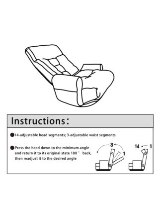 DJ-24434951 Adjustable Lounge Sofa Chair – Large Size, Soft Fabric, Reclining Feature, Living Room Furniture