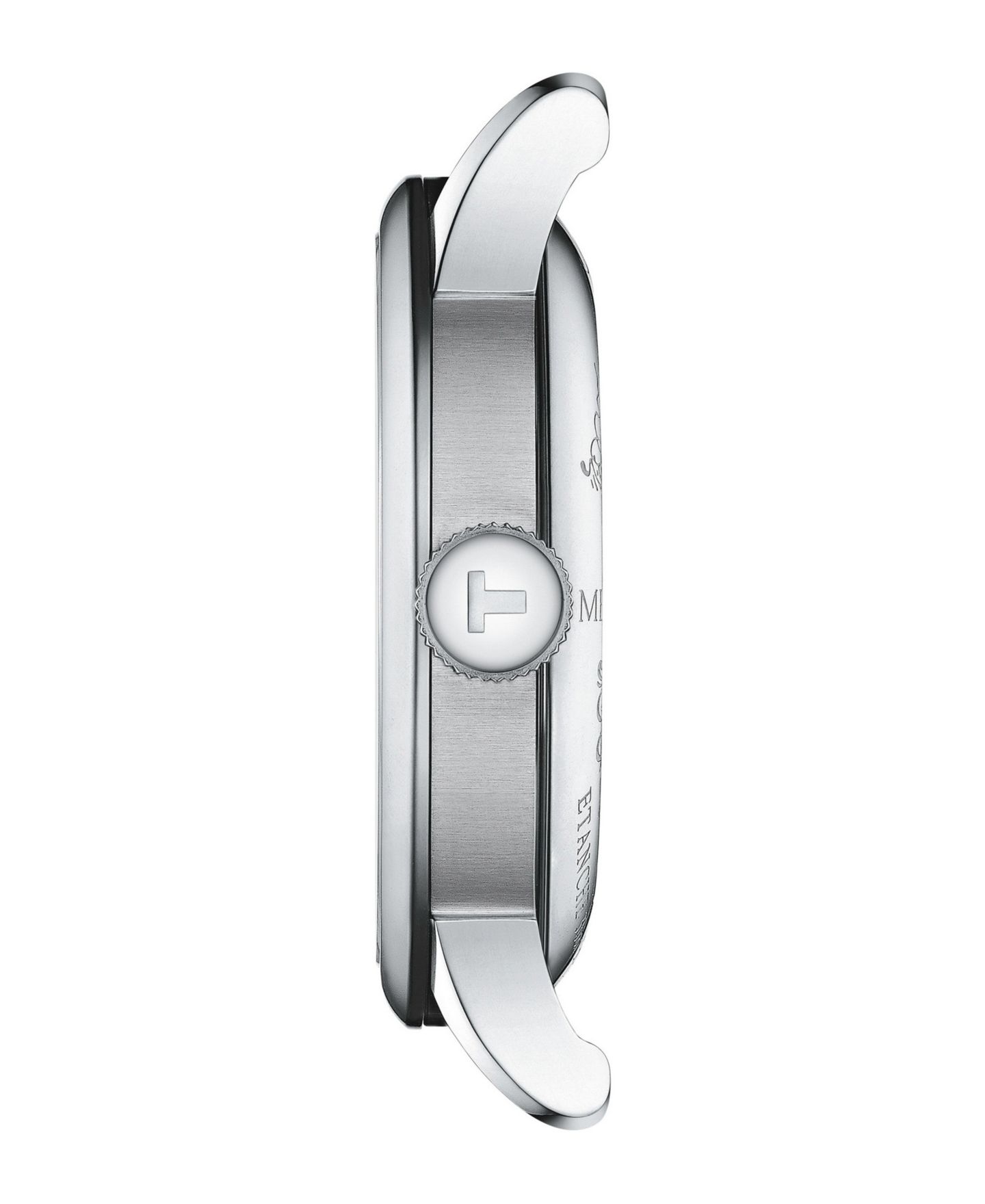 Мужские часы Tissot Blue Leather Bracelet Watch, 39.30mm — фото 2