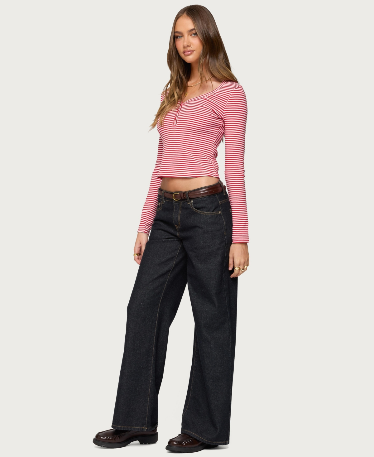 Edikted Women's Jocelyn striped top