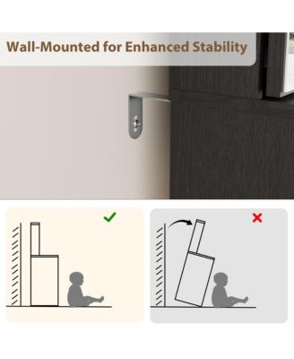 Vanity Desk with Sliding Mirror and Lights, Modern Makeup Vanity Table with 4 Drawers and 7 Storage Shelves