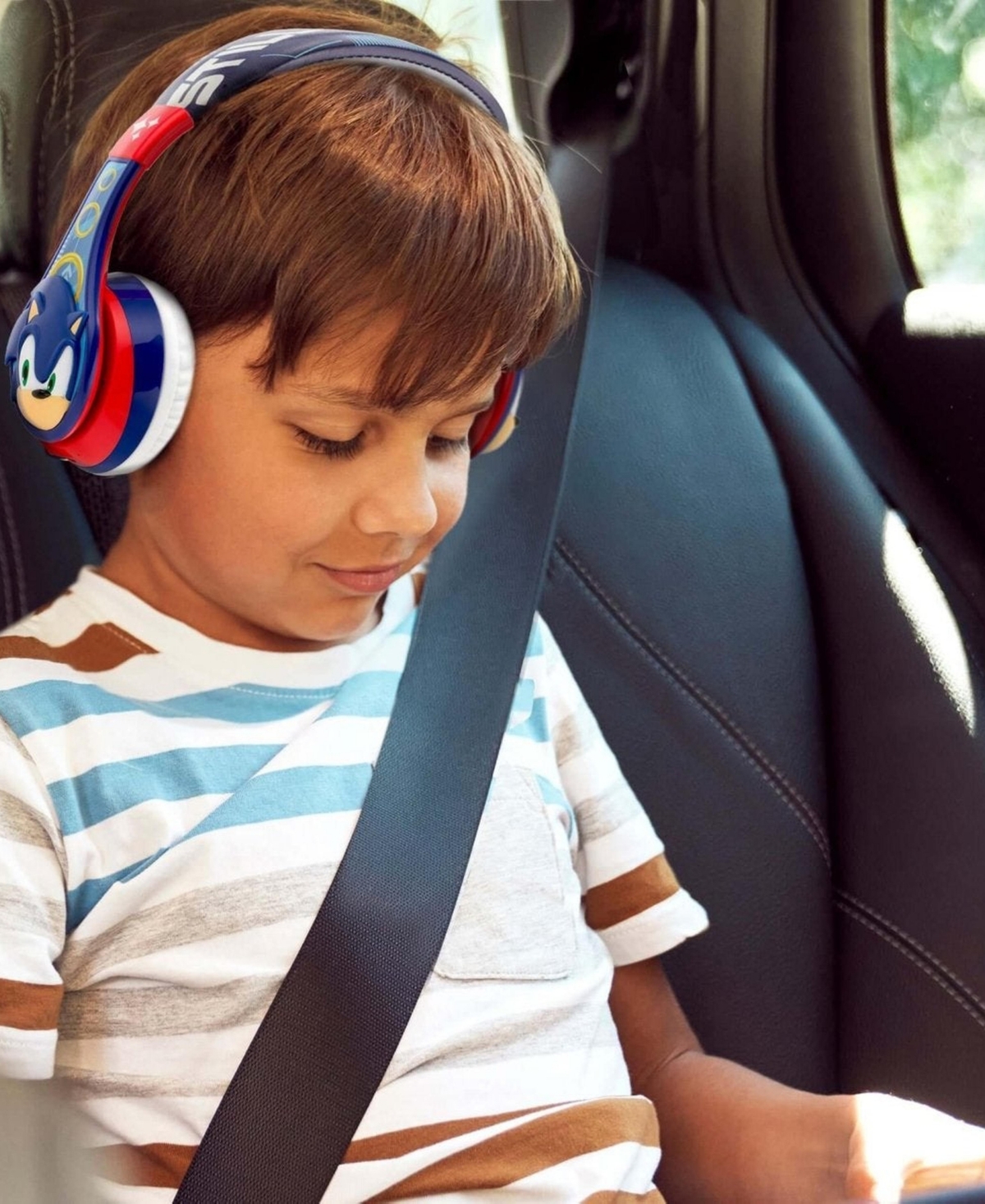 eKids Sonic The Hedgehog Bluetooth Kids On-Ear Headphones