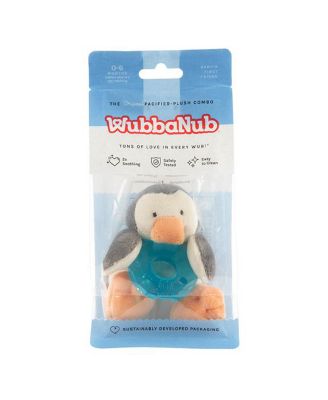 Baby Grey Penguin Pacifier