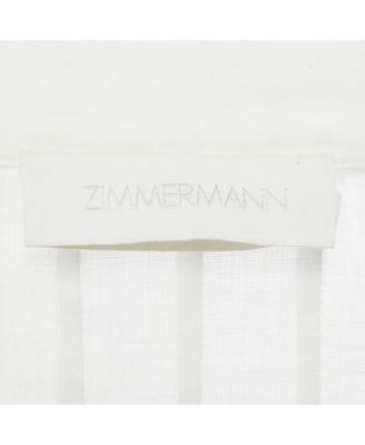 Women's Ramie Scallop Frill Detail Jude Shirt