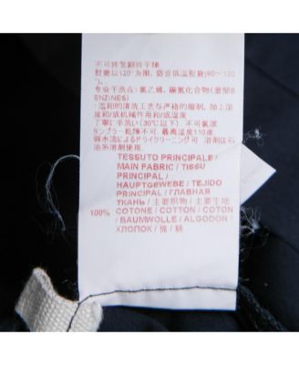 Women's Navy Blue Cotton Trousers