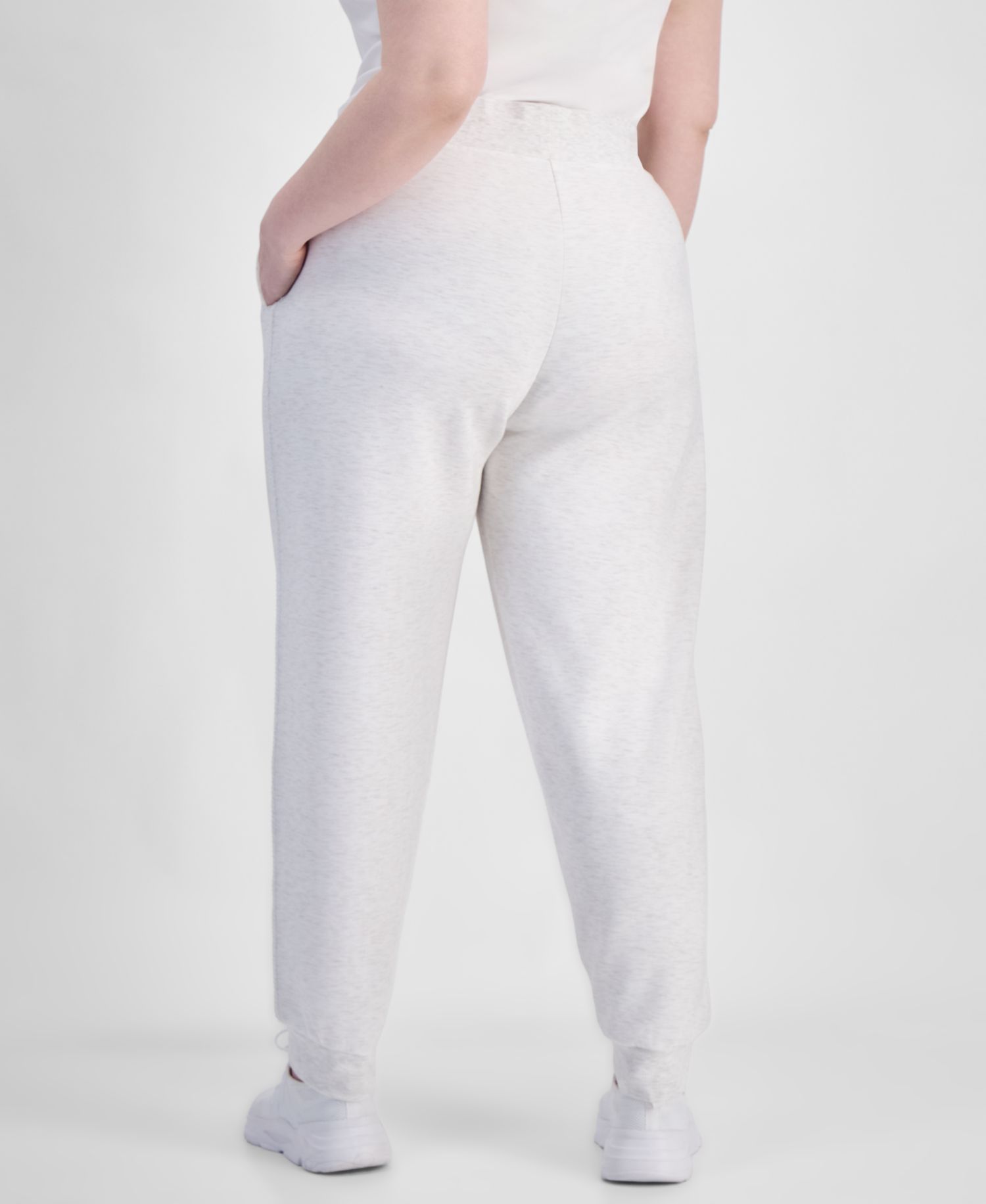 Trendy Plus Size High Rise Drawstring Jogger Pants
