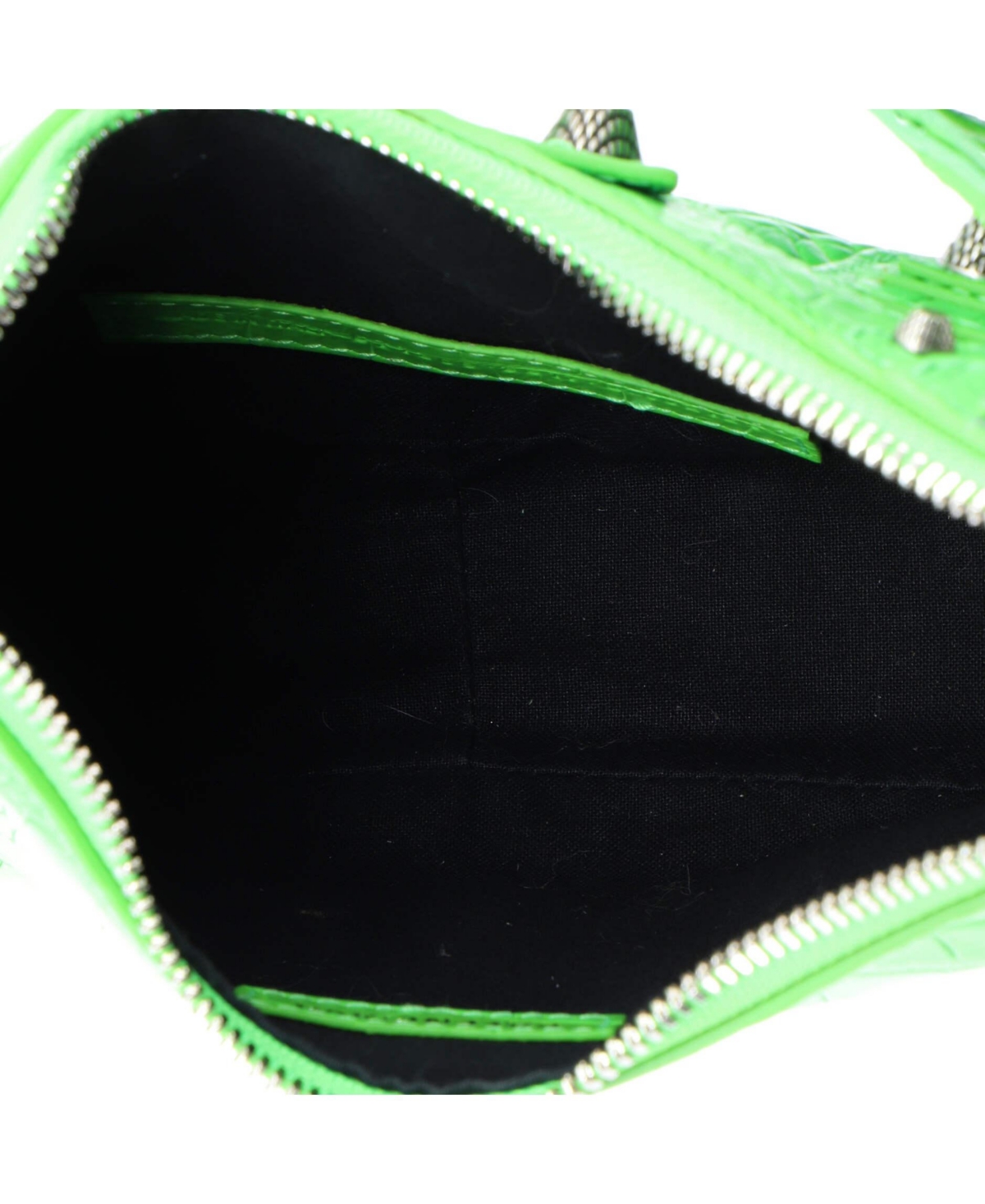 Pre-Owned Balenciaga Xs Le Cagole Giant Studs Shoulder Bag Embossed Leather