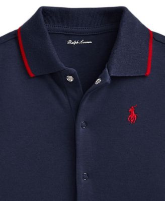 Baby Boys' Polo Collar Shortall