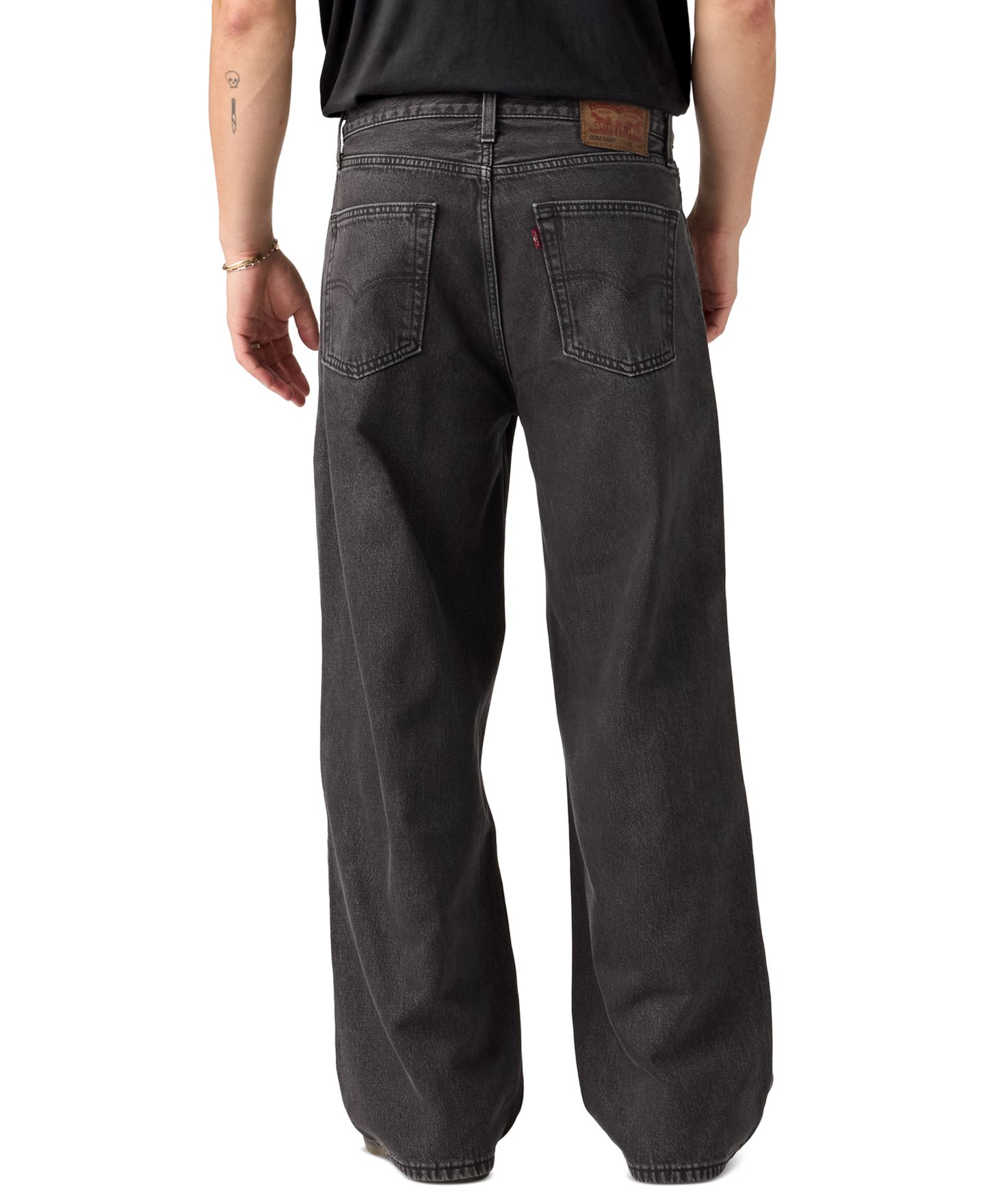 Мужские джинсы Levi's Extra Baggy, цвет: Чёрный — фото 5