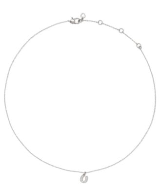 Cubic Zirconia Lucky You Pendant Necklace