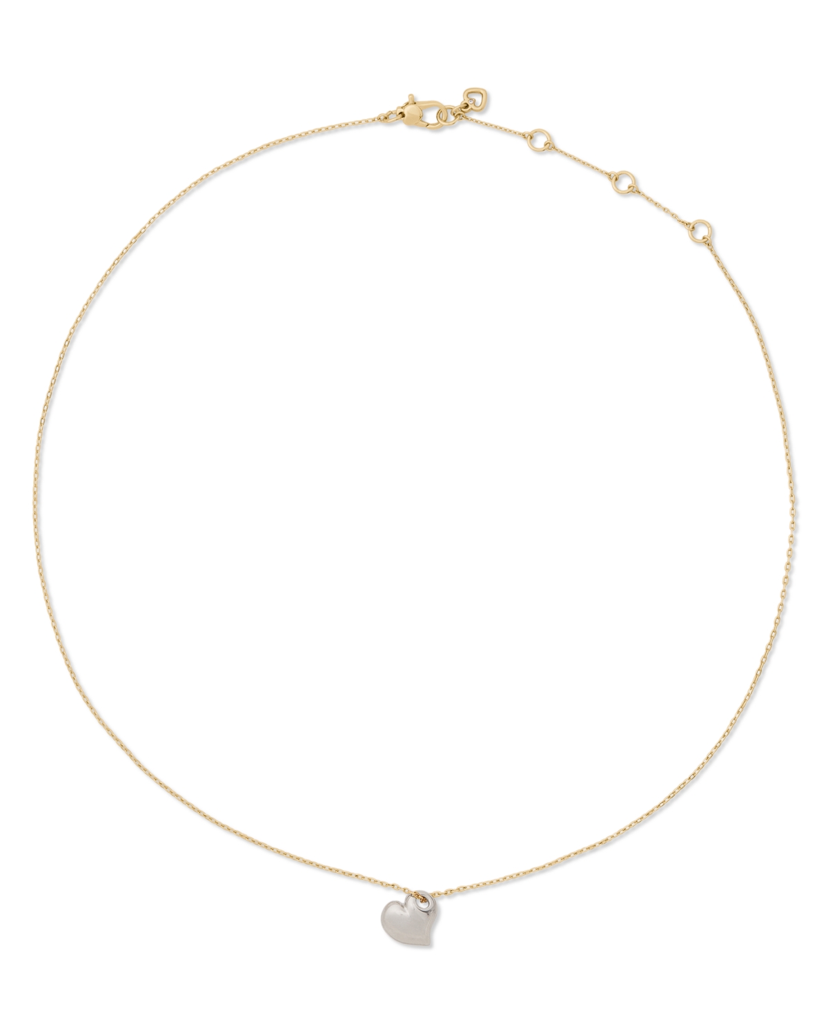 kate spade new york Amour Heart Enamel Pendant Necklace