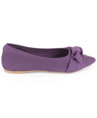 Women's Monserrat Pointed Toe Knit Flats