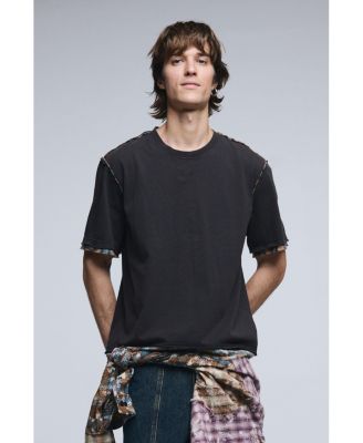 Men's Men s Short-Sleeve Seam Detail T-Shirt