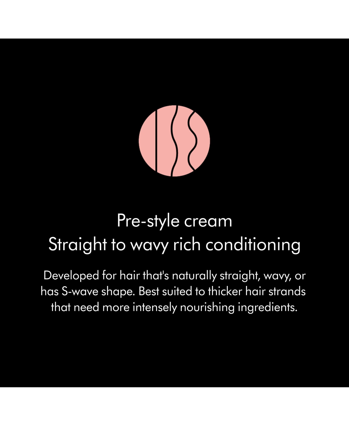 Dyson Chitosan Pre-style cream travel mini, Straight to wavy, Rich conditioning, 30mL