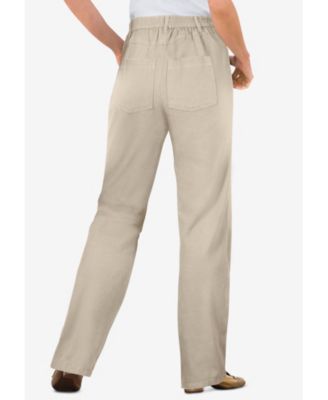 Women's Within Perfect All-Cotton Back-Elastic Denim Jeans