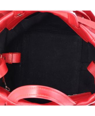 XS Laundry Cabas Tote Fringe Leather