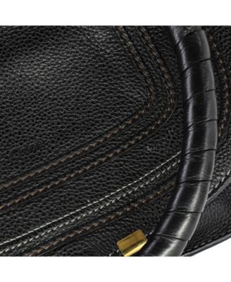 Medium Marcie Satchel Leather