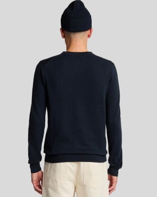 Men's Cotton Merino Crew Neck Sweater