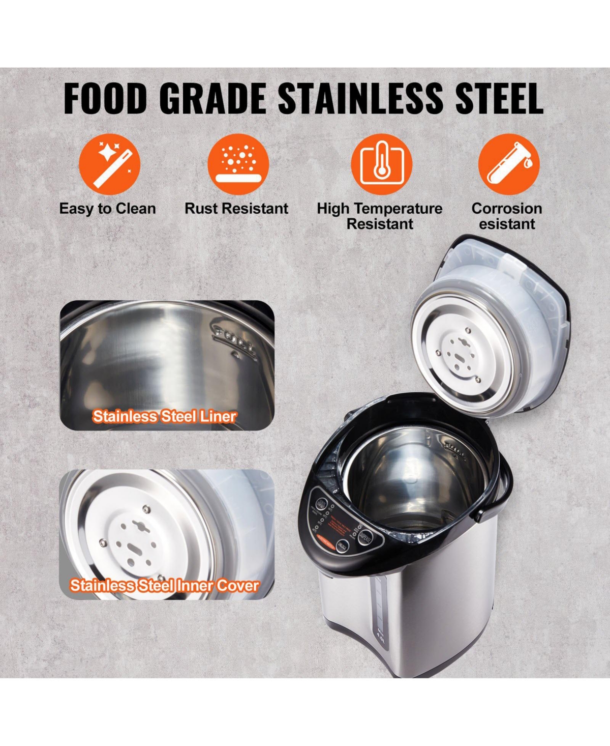 Inolait Electric Stainless Steel Professional Ice Crusher