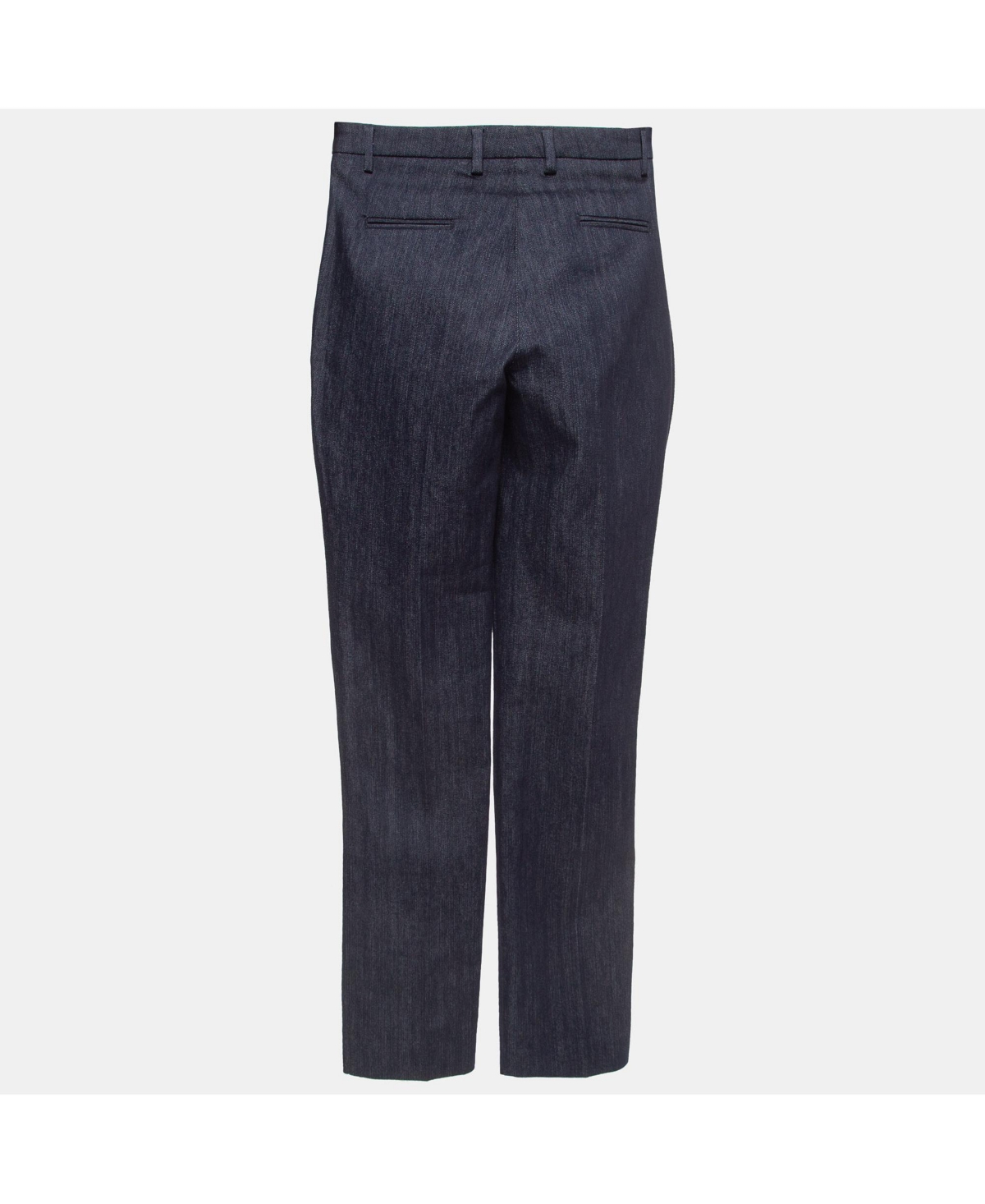 Pre-Owned Moncler Women's Navy Blue Denim Slim Fit Jeans