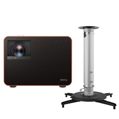 X3100i 4K Ultra HD HDR 4LED DLP Gaming Projector, Bundle with CM00G3 Universal Ceiling Mount