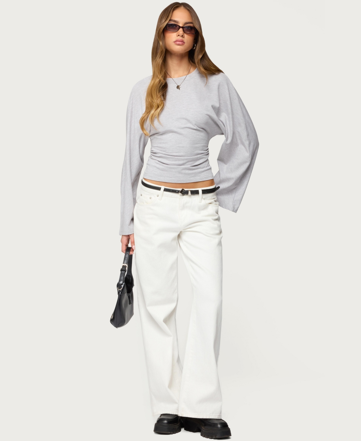 Edikted Women's Charlisa Cinched Waist Top