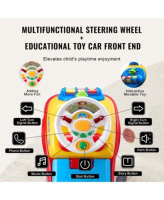 Ride On Push Car with Music & Storage for Toddlers