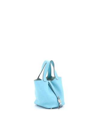 Pre-Owned HERMES PM Picotin Lock Bag Clemence