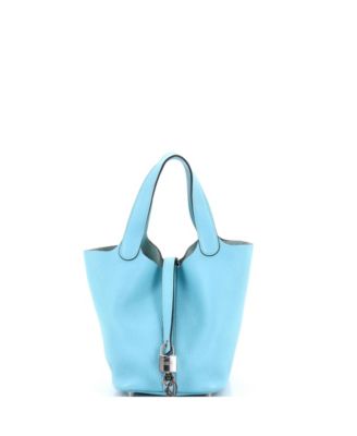 Pre-Owned HERMES PM Picotin Lock Bag Clemence