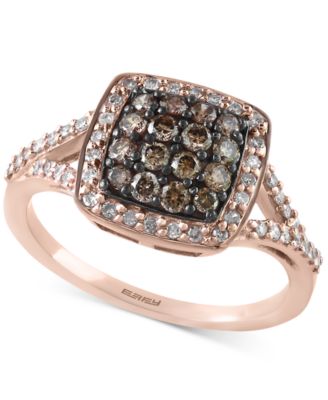 effy espresso diamond ring