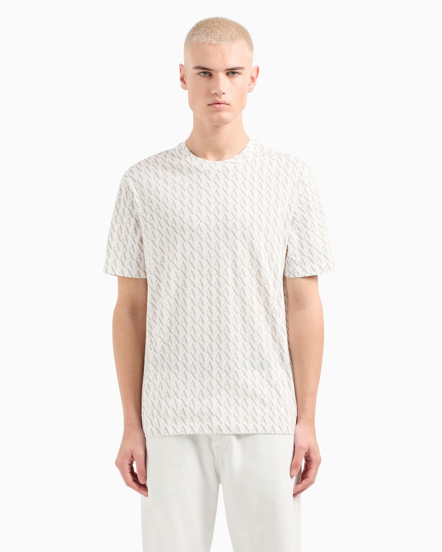 Мужская футболка A|X Armani Exchange Regular-Fit Logo Graphic — фото 1