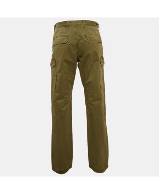 Men's Green Cotton Pargo Cargo Pants