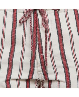 Women's Striped Cotton Raye Trousers