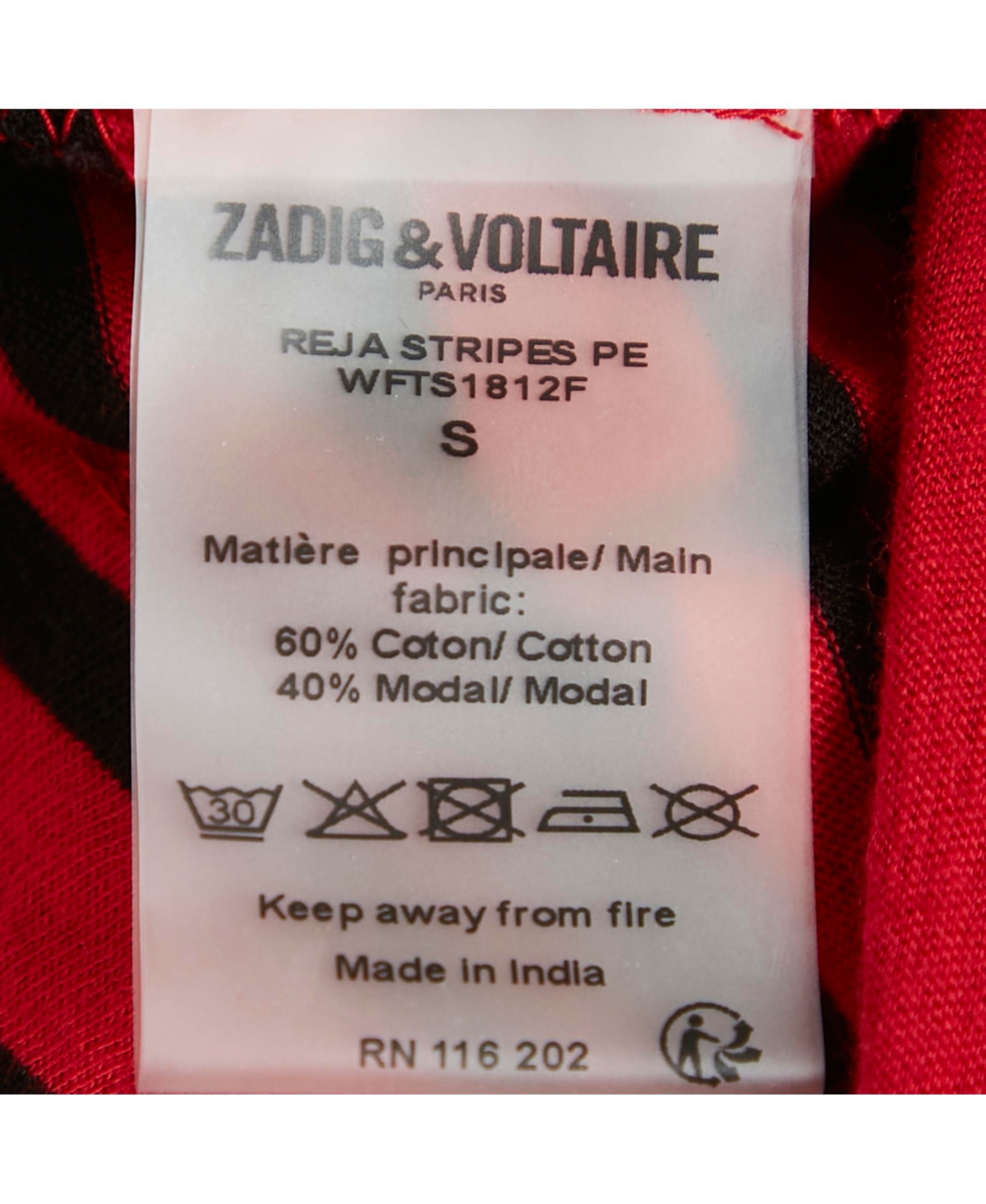 Pre-Owned Zadig & Voltaire Women's Brown Tink Leopard Print Satin Blouse