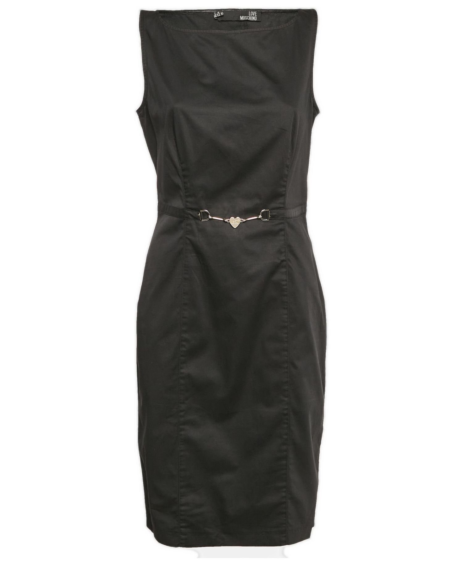 Women's Black Cotton Dress