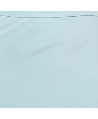 Women's Cheap And Chic Blue Chiffon Maxi Skirt