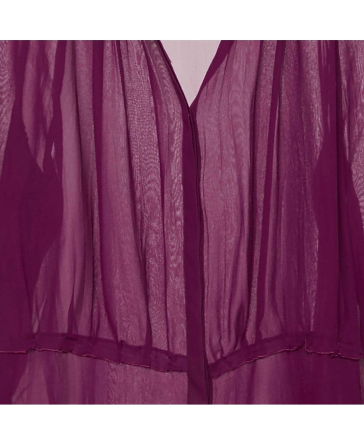 Pre-Owned Roberto Cavalli Women's Crinkled Silk Slim Fit Shirt