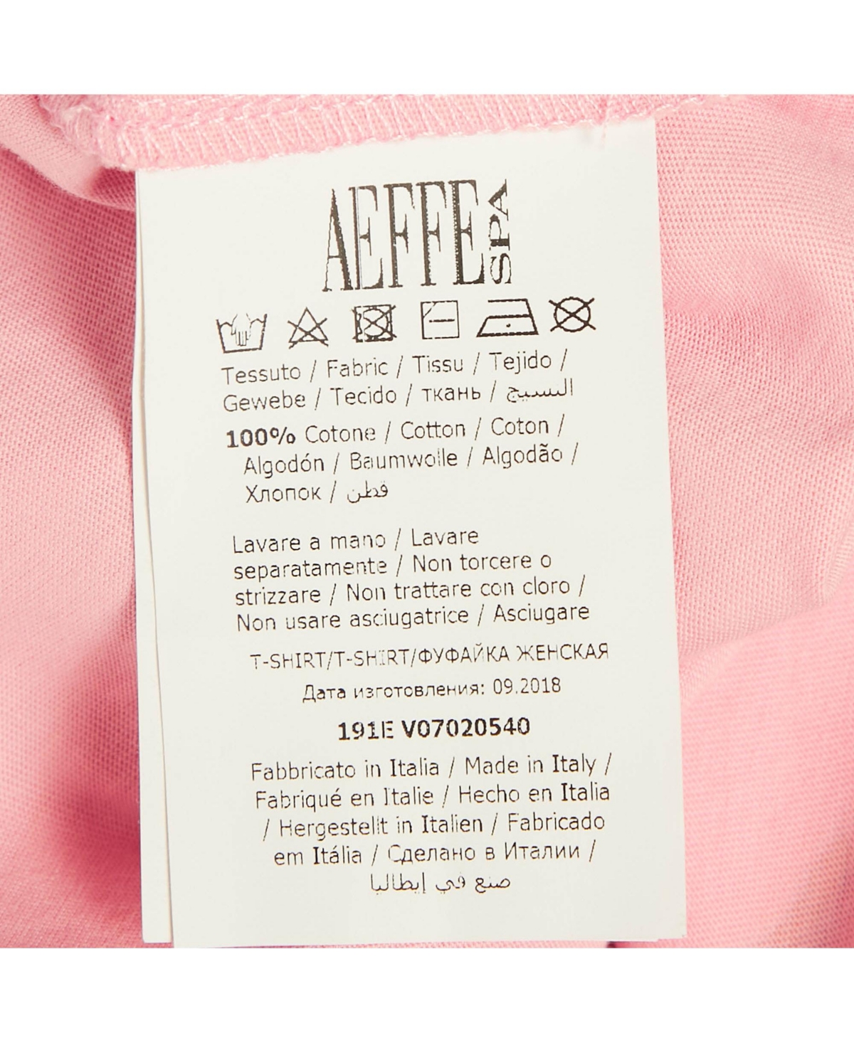 Pre-Owned Moschino Women's Couture Glitter Teddy Applique Cotton T-Shirt