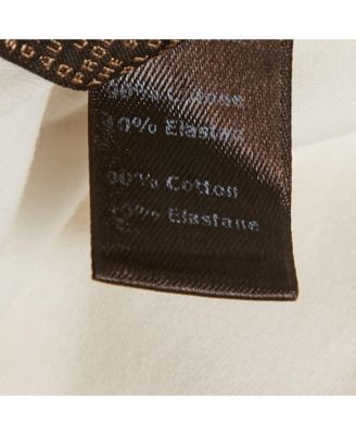 Men's Cream Printed Jersey T-Shirt